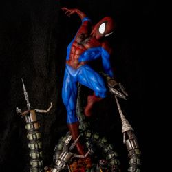 Spiderman Vs Doc Ock Diorama 1/6 Scale