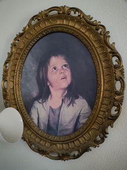 Large German vintage picture