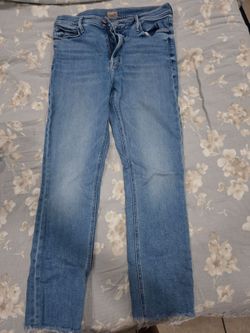 Mother mid rise dazzler size 32