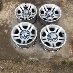 15” By 7” Wheels 