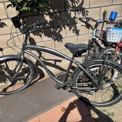 2 Beach Cruisers And One Mountain Bike Bundle Sale