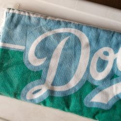Dodgers sga beach towel 27x55 new in plastic