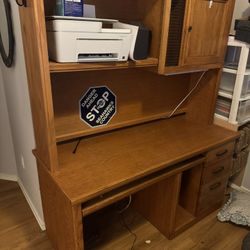 Desk with Hutch