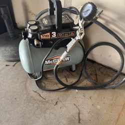 3 Gallon Compressor And Hose Needs 