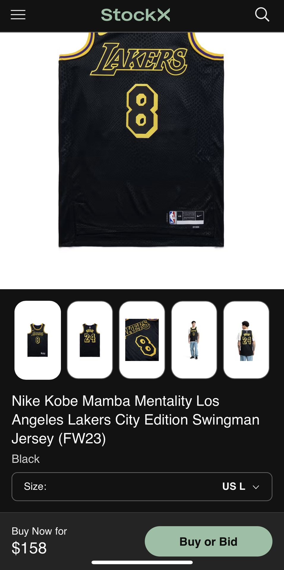Kobe Bryant Jersey
