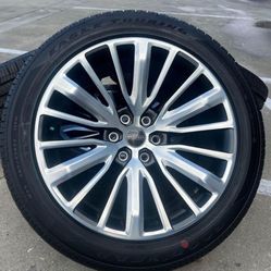 22” Jeep Grand Wagoneer L Series iii 3 Wheels Rims Tires Factory OEM 2024