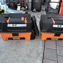 RIDGID 3 Gal. 5.0 Peak HP NXT Shop Vacuum Wet Dry Vac with Fine Dust Filter, Expandable Hose and Accessory Attachments HD0300