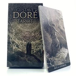 78PCS/box Gustave Dore Tarot Cards, Oracle Card Board Game