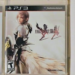 PS3 Final Fantsy  XIII2, in Excellent Condition 