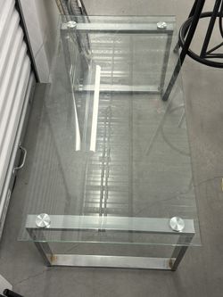 Glass Top Coffee Table