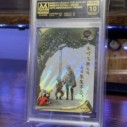 Naruto 20th Anniversary Gem Mint 10
