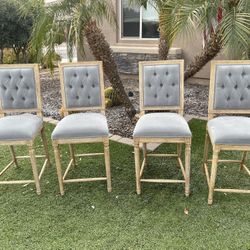 Restoration Hardware Counter Stools (4)