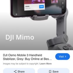 DJI Osmosis Mobile 3 Hand Held Stabilizer/Grey