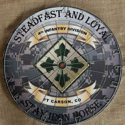 Army 4th ID - Dartboard 