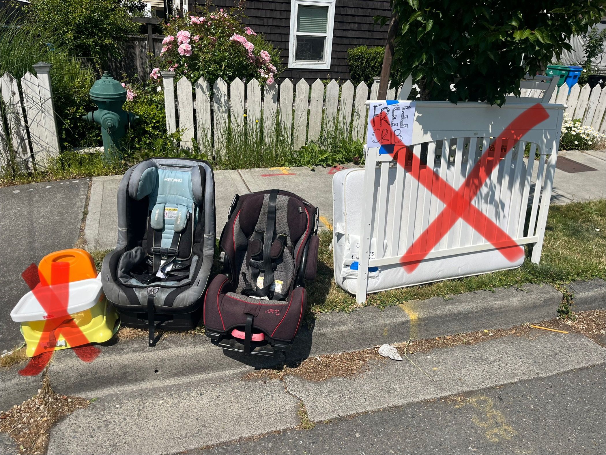 FREE Car Seats, Door Jamb