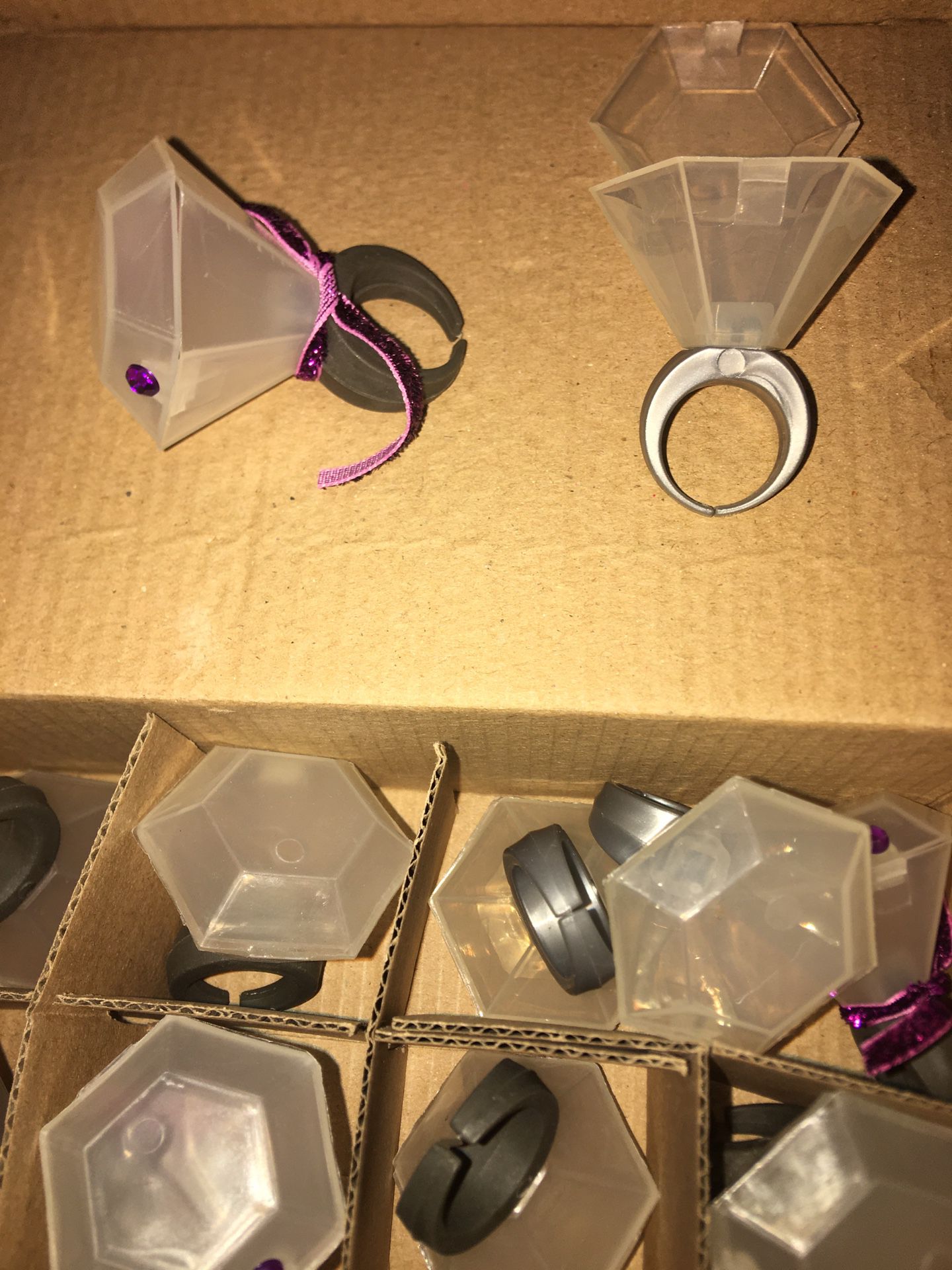 Plastic Wedding Ring Glasses | Spinner Dare | Bachelorette Accessories | Sash | Pins | Garter
