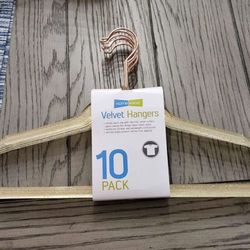 10 Pack Of Hangers