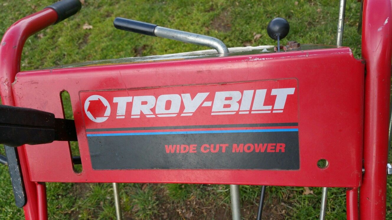 TroyBilt 33" Wide Cut Walk Behind Self Propelled Lawn Mower for Sale