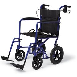 transport wheelchair lightweight foldable