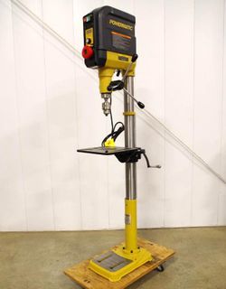 POWERMATIC 15" Electronic Variable Speed Geared Head Drill Press, Floor Standing, M/N PM2815FS