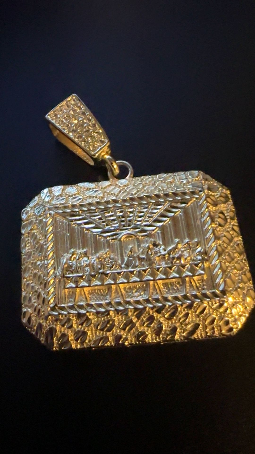 last supper 10k pendant 