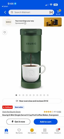 Brand new keurig