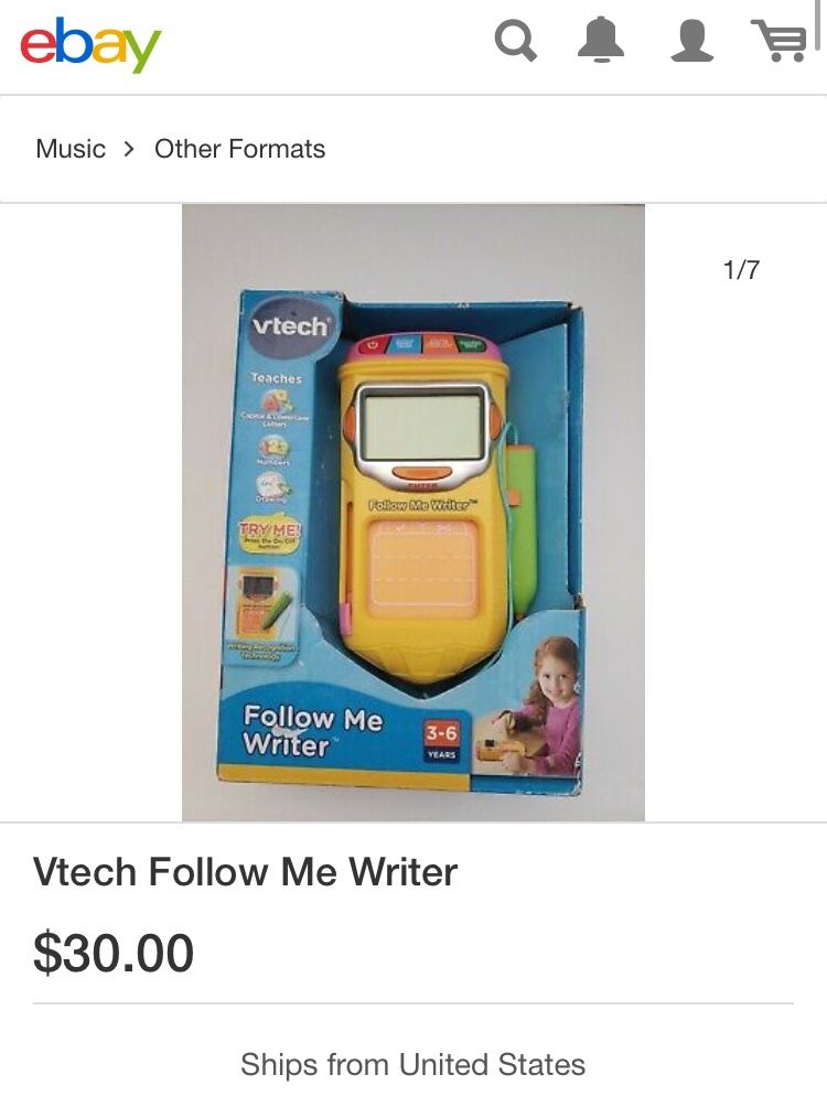 Vtech Follow me writer for Sale in Los Angeles, CA