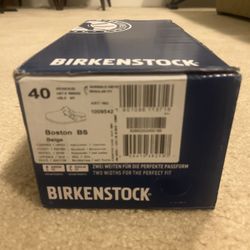 Birkenstock Boston BS Beige