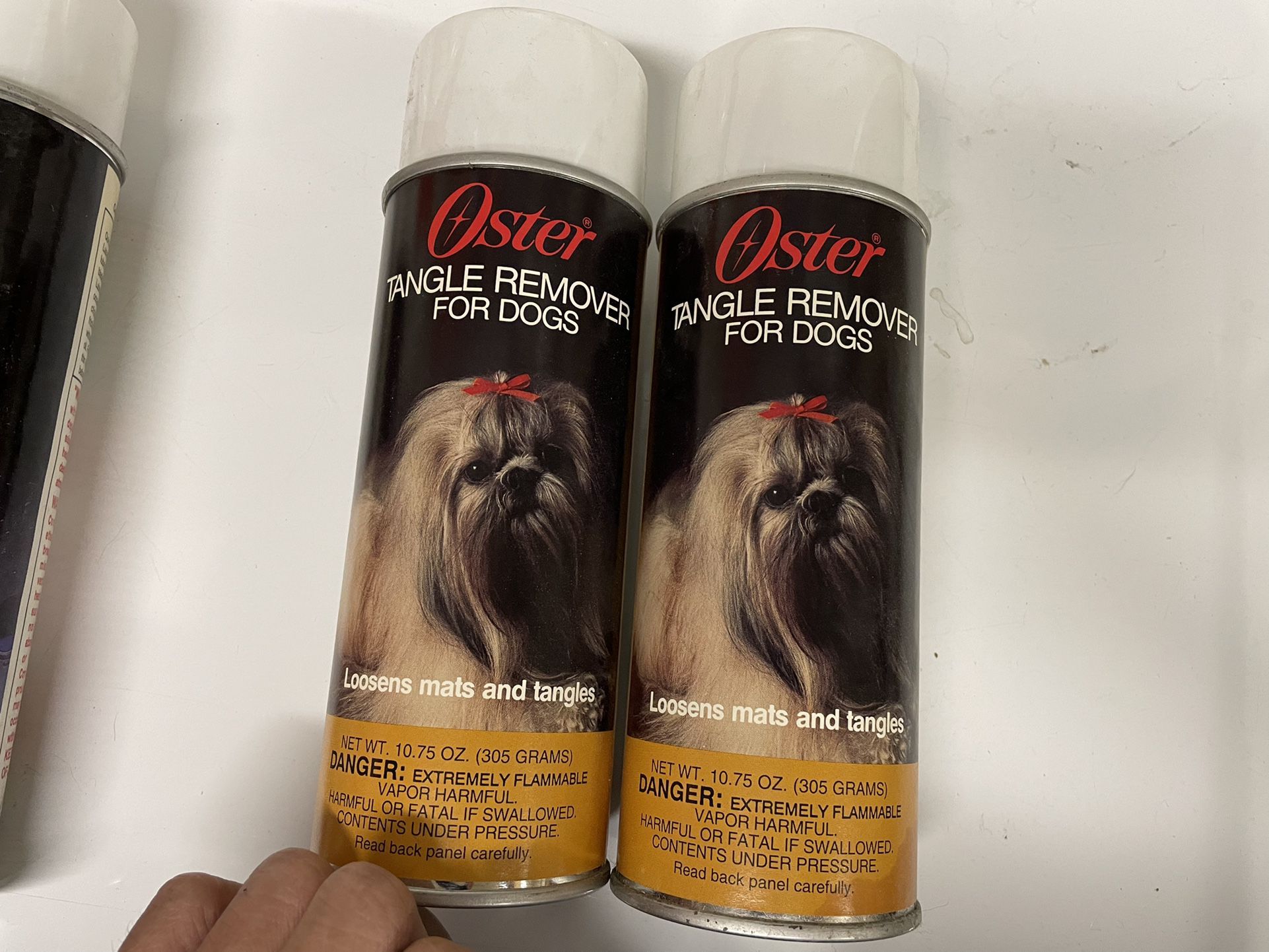 OSTER Tangle Remover Spray For Dogs Loosen Mats / Grooming Groomer 