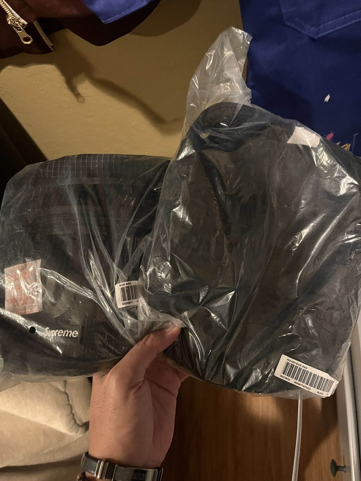 Supreme Woven Shoulder Bag + Supreme SS24 Shoulder Bag