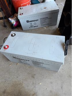 200AH Deep Cycle AGM Batteries Renogy for RV, Overland, Expedition Vehicles