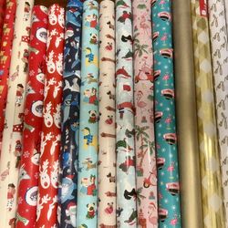 Christmas, Wrapping Paper with holder