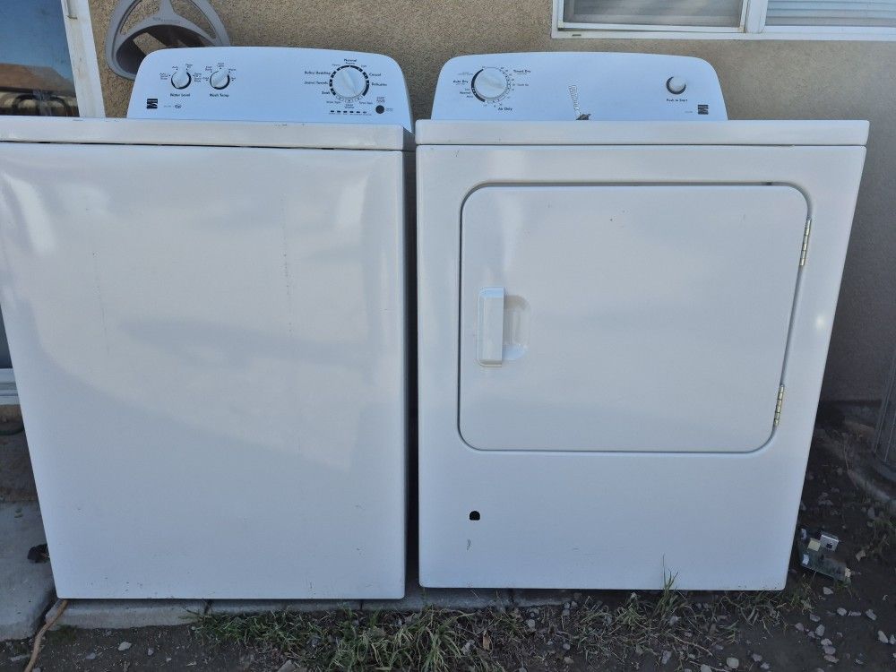 Kenmore Heavy Duty Washer And Gas Dryer