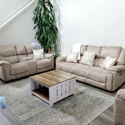 Living Room Furniture, Sofa, Loveseat, Recliner, Coffe Table 