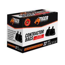 42 Gal Contractor Bag. Durable Solutions for Heavy-Duty Jobs (32 Ct.)