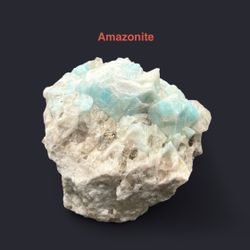 Amazonite & Smoky Quartz Genuine Stone from Lake George Colorado 390.6g