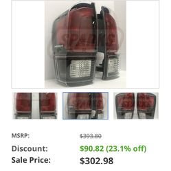 3rd Gen Tacoma TRD Pro Tail Lights