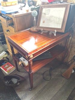 Antique corner table very nice
