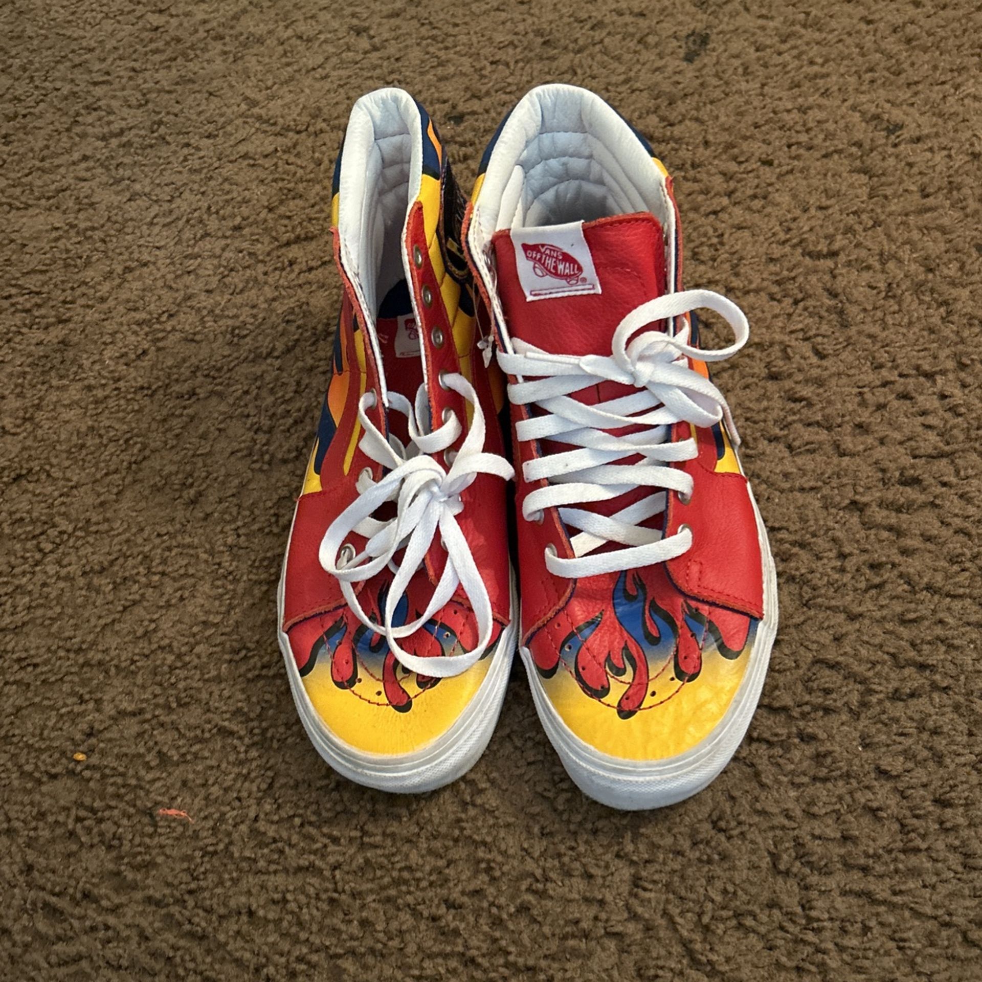 Fire Vans  Size 9.5