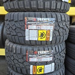 4 NEW TIRES 33x12.50R20 RBP REPULSOR RT F/12 with /50k Miles Warranty $750  PLUS TAX 🐝 🛞 FREE INSTALLATION 🐝 🛞 