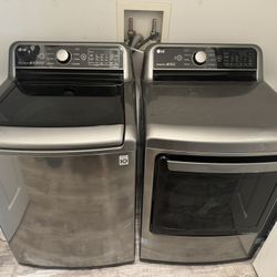 LG washer and dryer