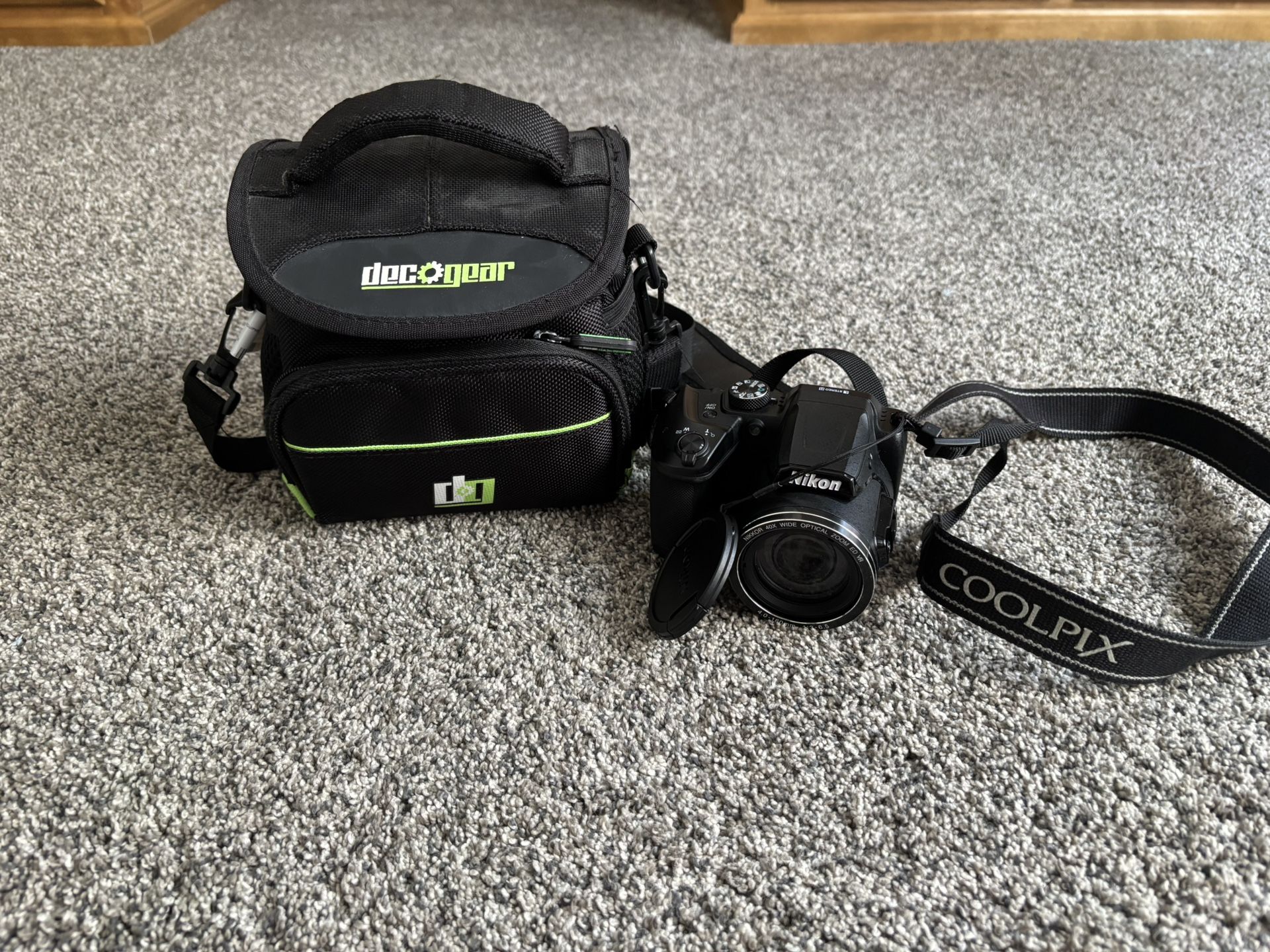 Nikon Coolpix Digital Camera with Bag – Great Condition + Accessories