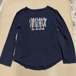 Long Sleeve Ski Shirt Size 6/7