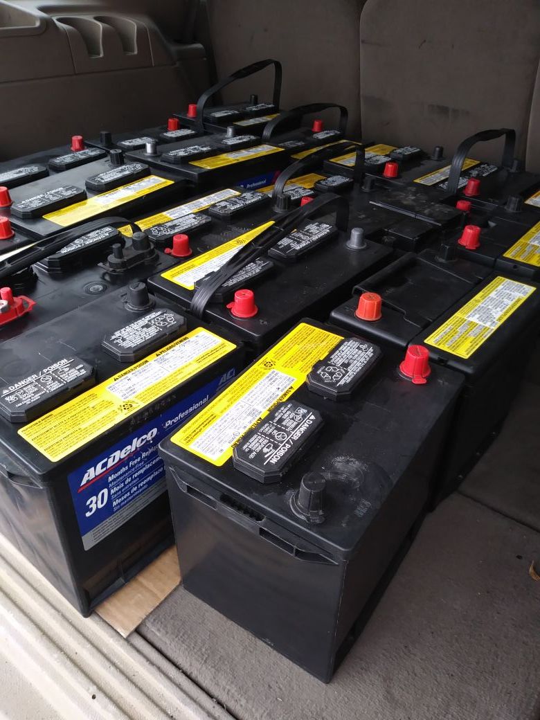 New batteries for variety of cars