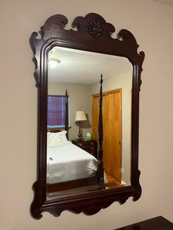 Vintage Thomasville Mahogany Mirror