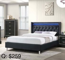 Queen bed frame