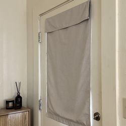 Door Curtains 26"W x 40"L (New)