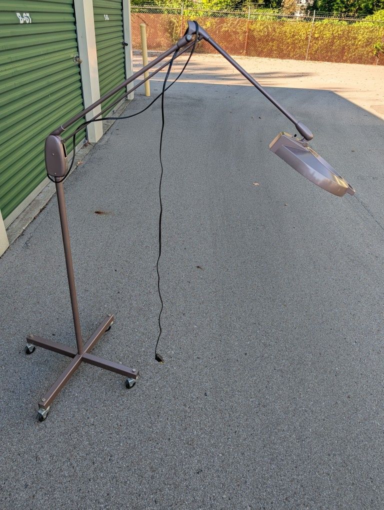 Magnifying floor lamp