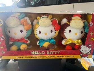 Hello kitty plushies