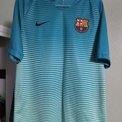 Mens Large Fc Barcelona Training Jersey 